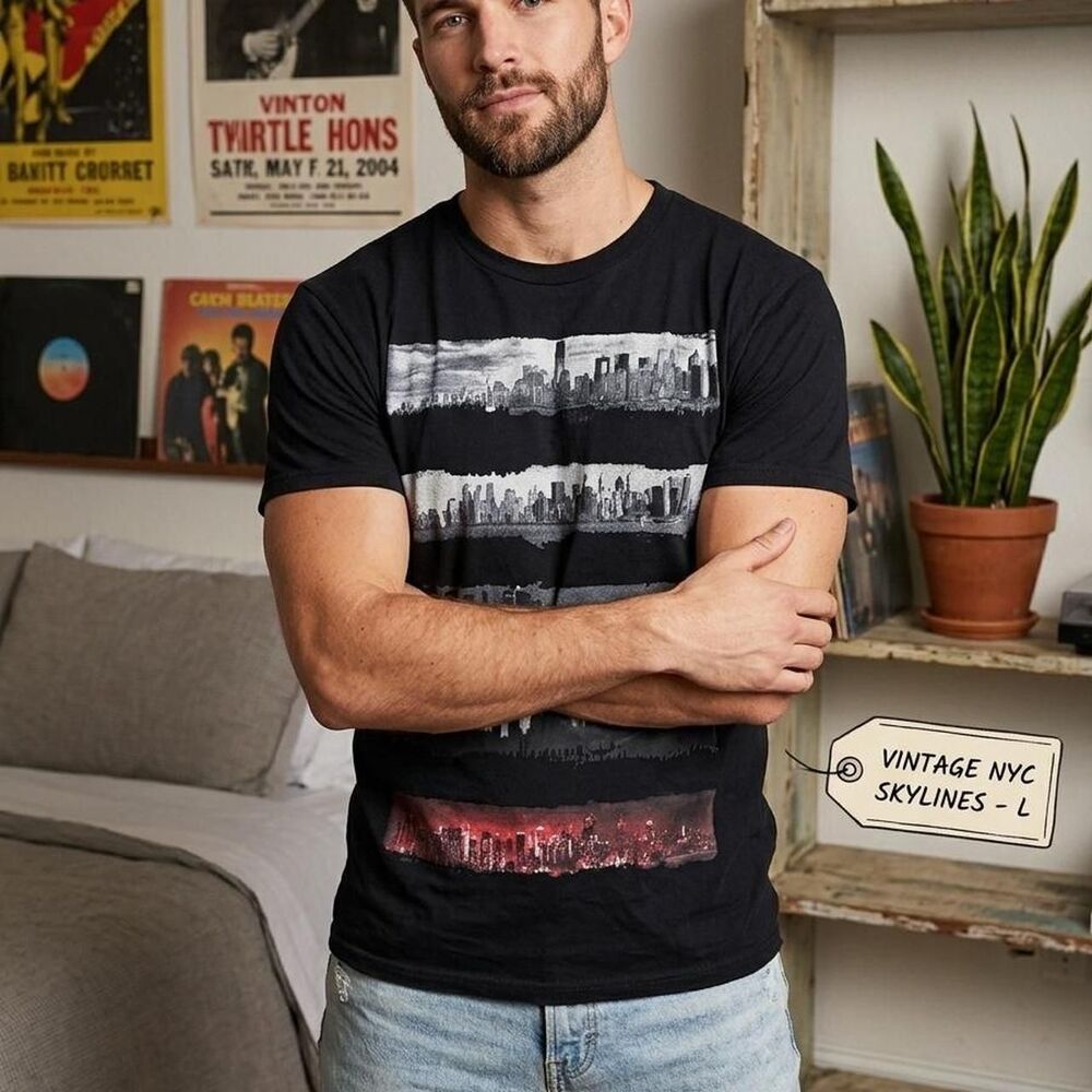Men's Black T-shirt